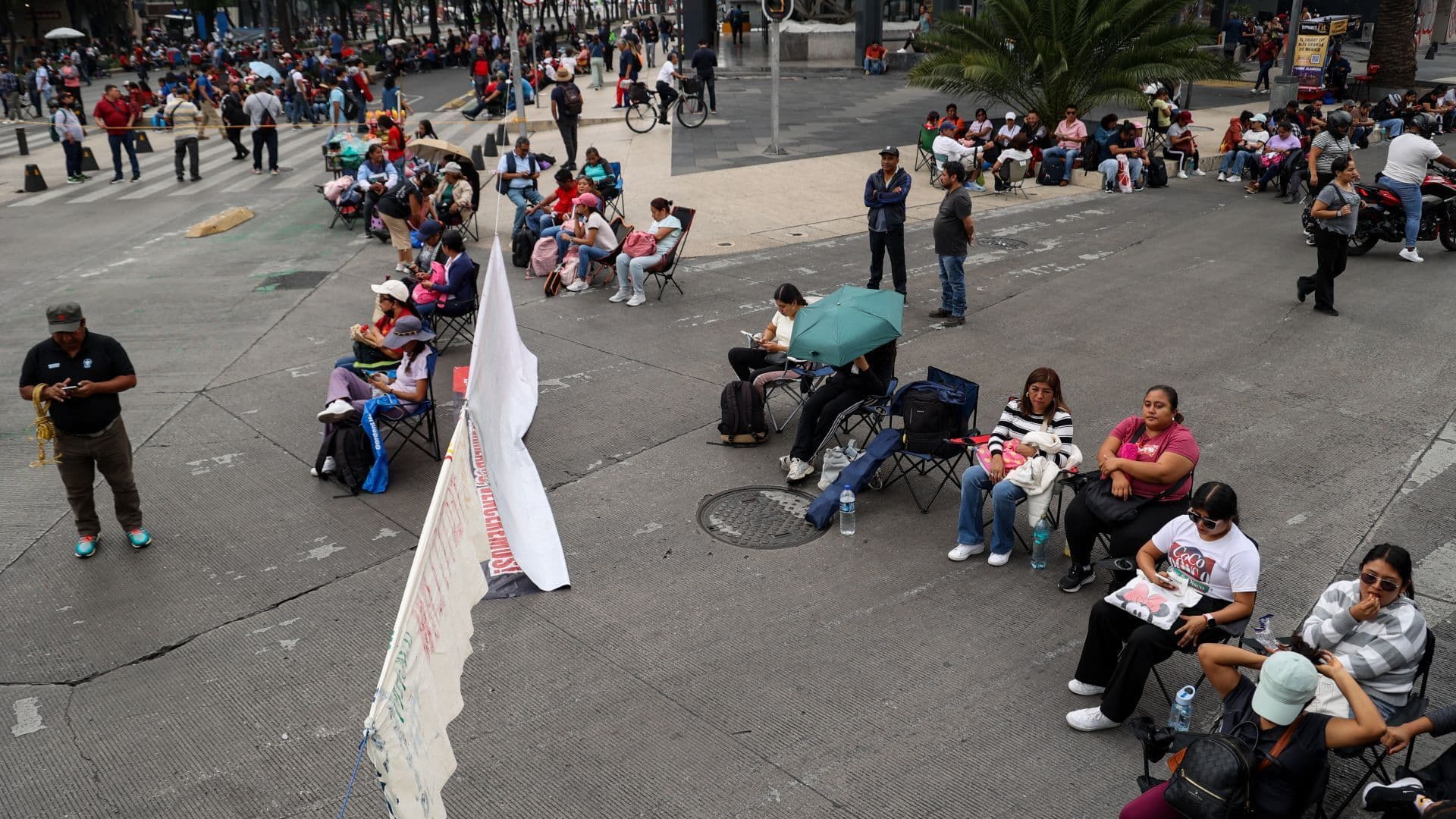 Marcha de la CNTE Hoy en CDMX: Esta es la Zona Afectada por Manifestaciones