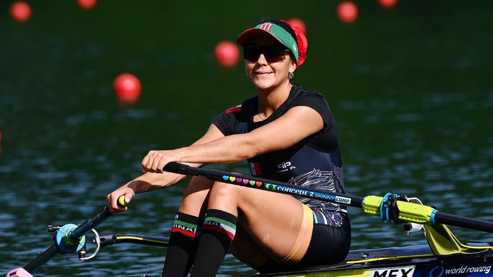 Foto | Kenia Lechuga Gana Oro en Copa del Mundo de Remo 2025; Marina la Felicita en Redes