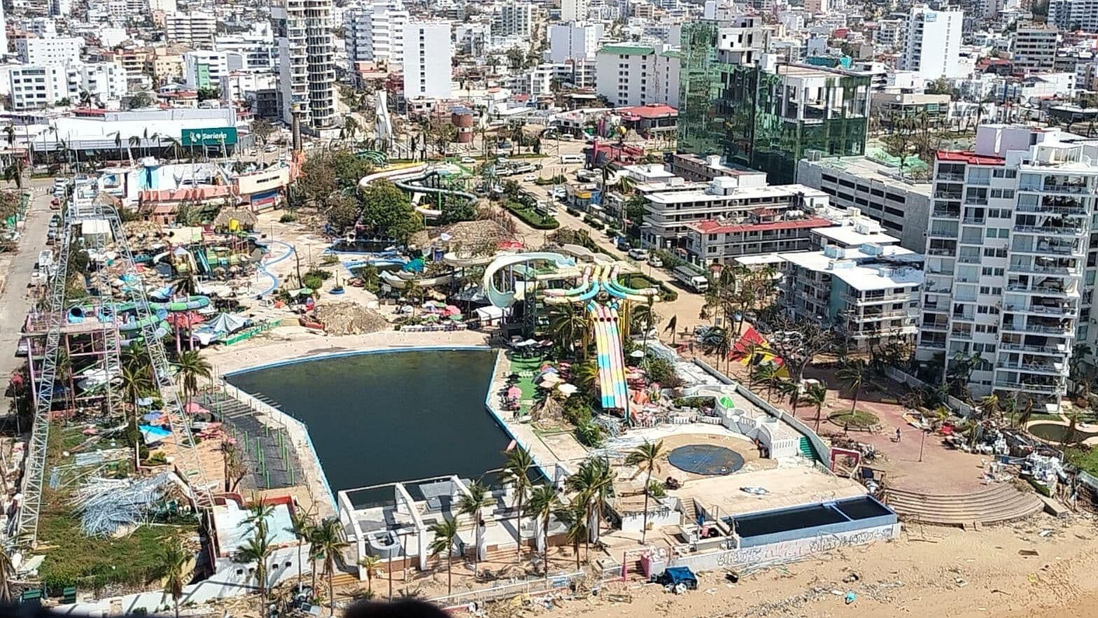 Acapulco luego del paso de Otis