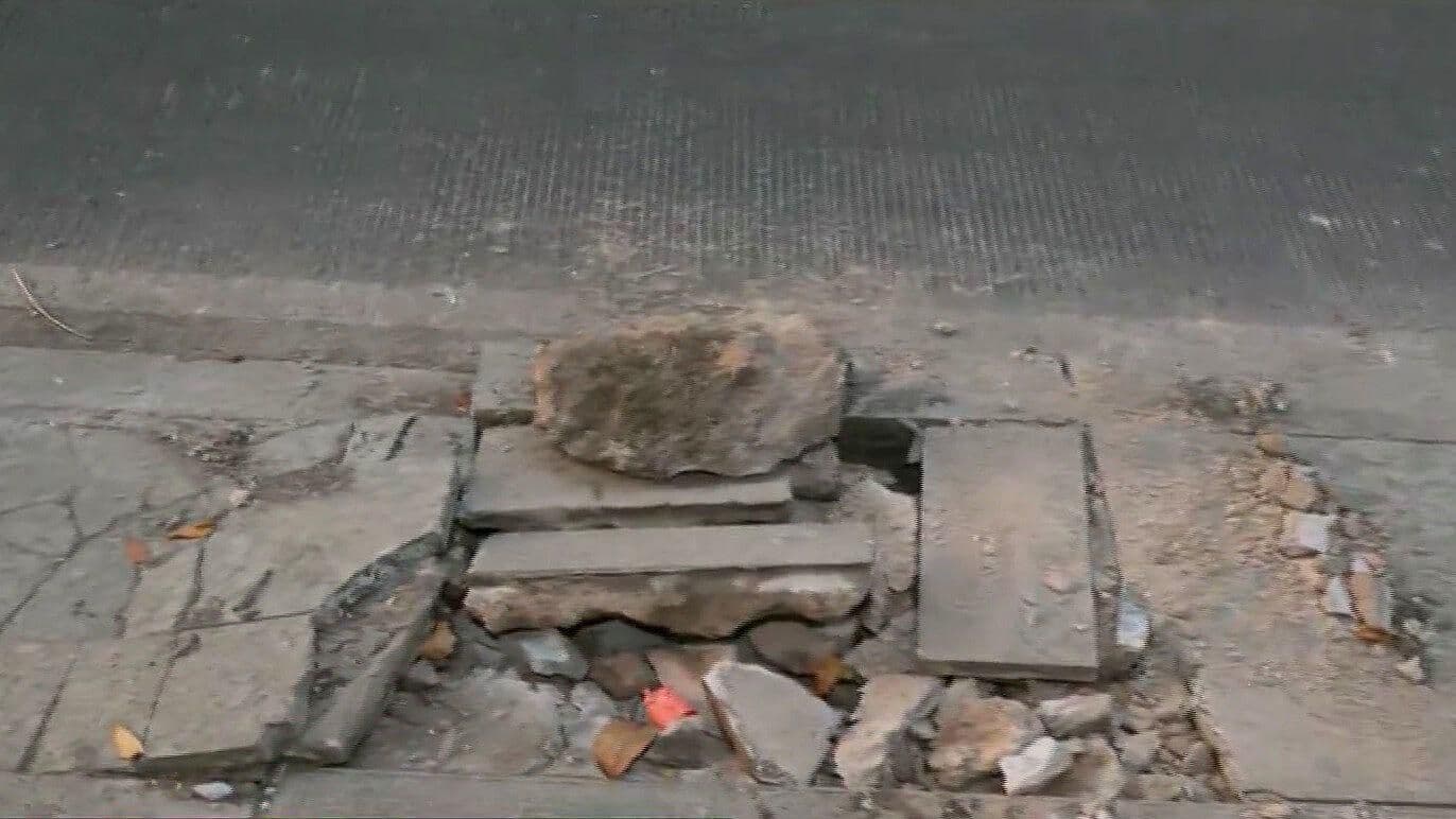 Denuncian Banquetas Destrozadas en la Avenida Masaryk, CDMX