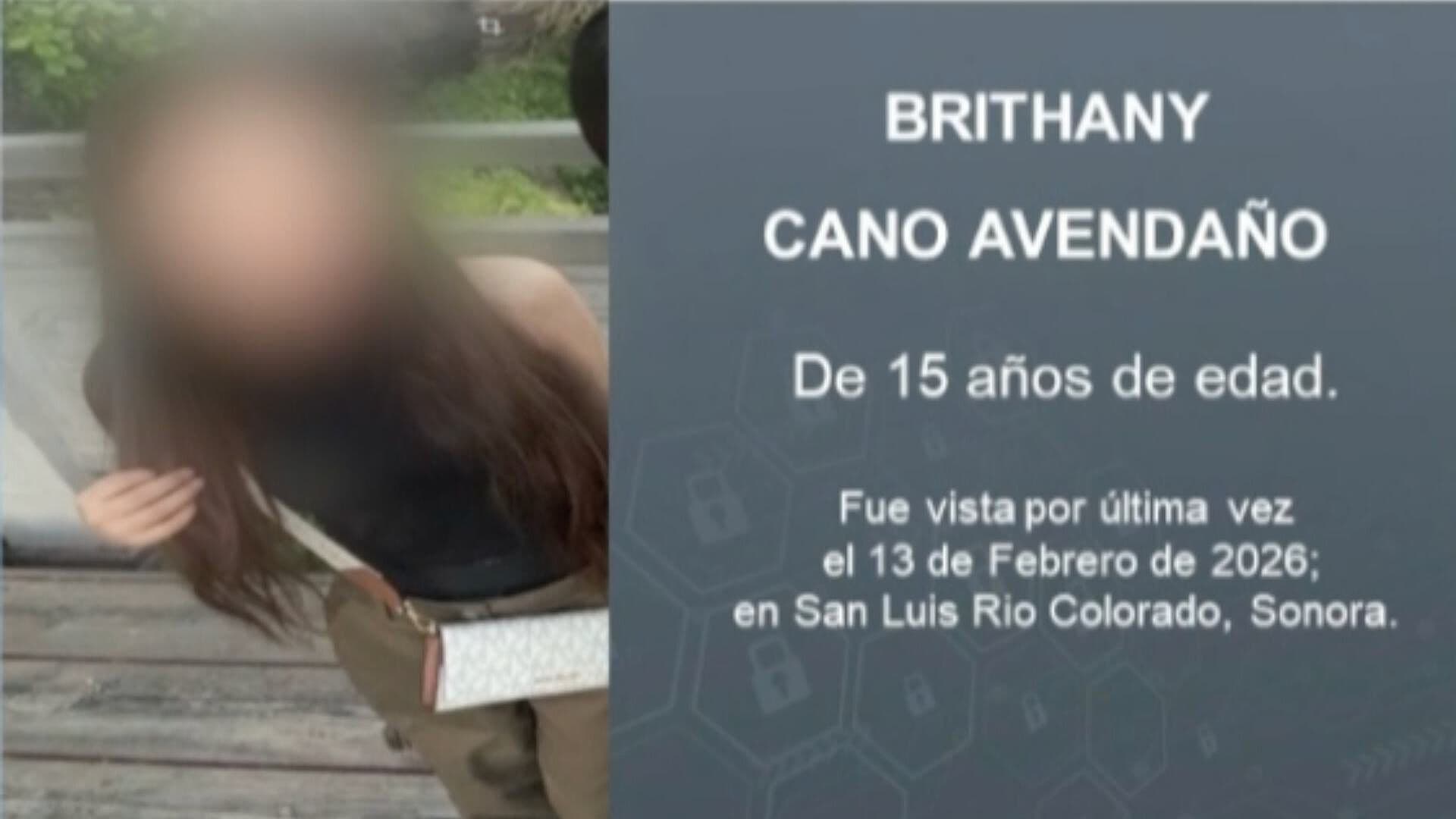 Activan Alerta Ámber por la Menor Brithany Cano Desaparecida en San Luis Río Colorado, Sonora