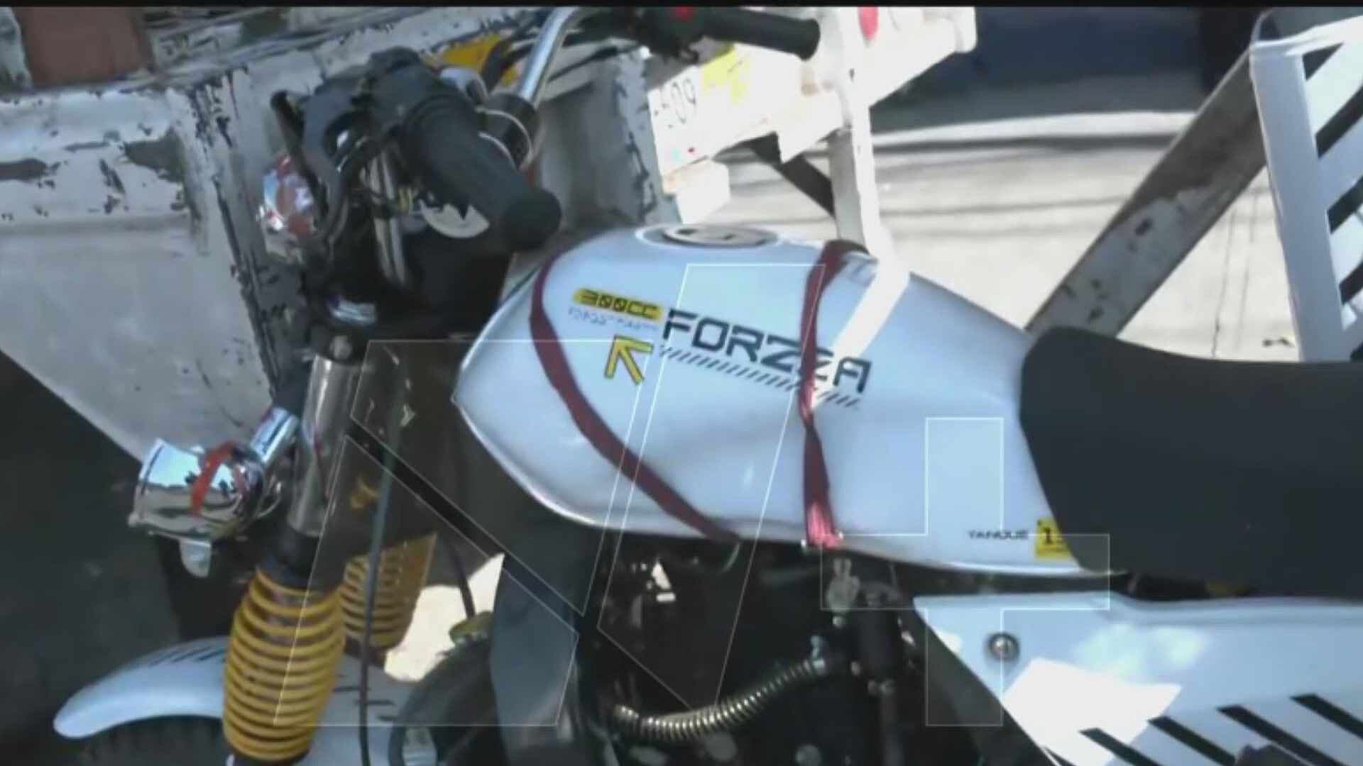 Motocicleta Queda Prensada Tras Choque en la Alcaldía Álvaro Obregón