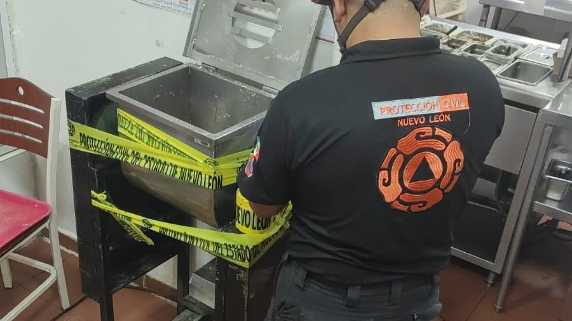 Rescatan a Mujer Luego de Quedar Atrapada en Molino de Maíz en Guadalupe, Nuevo León