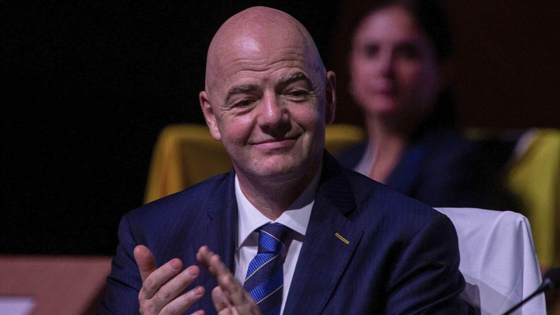 Reeligen a Gianni Infantino al Frente de la FIFA