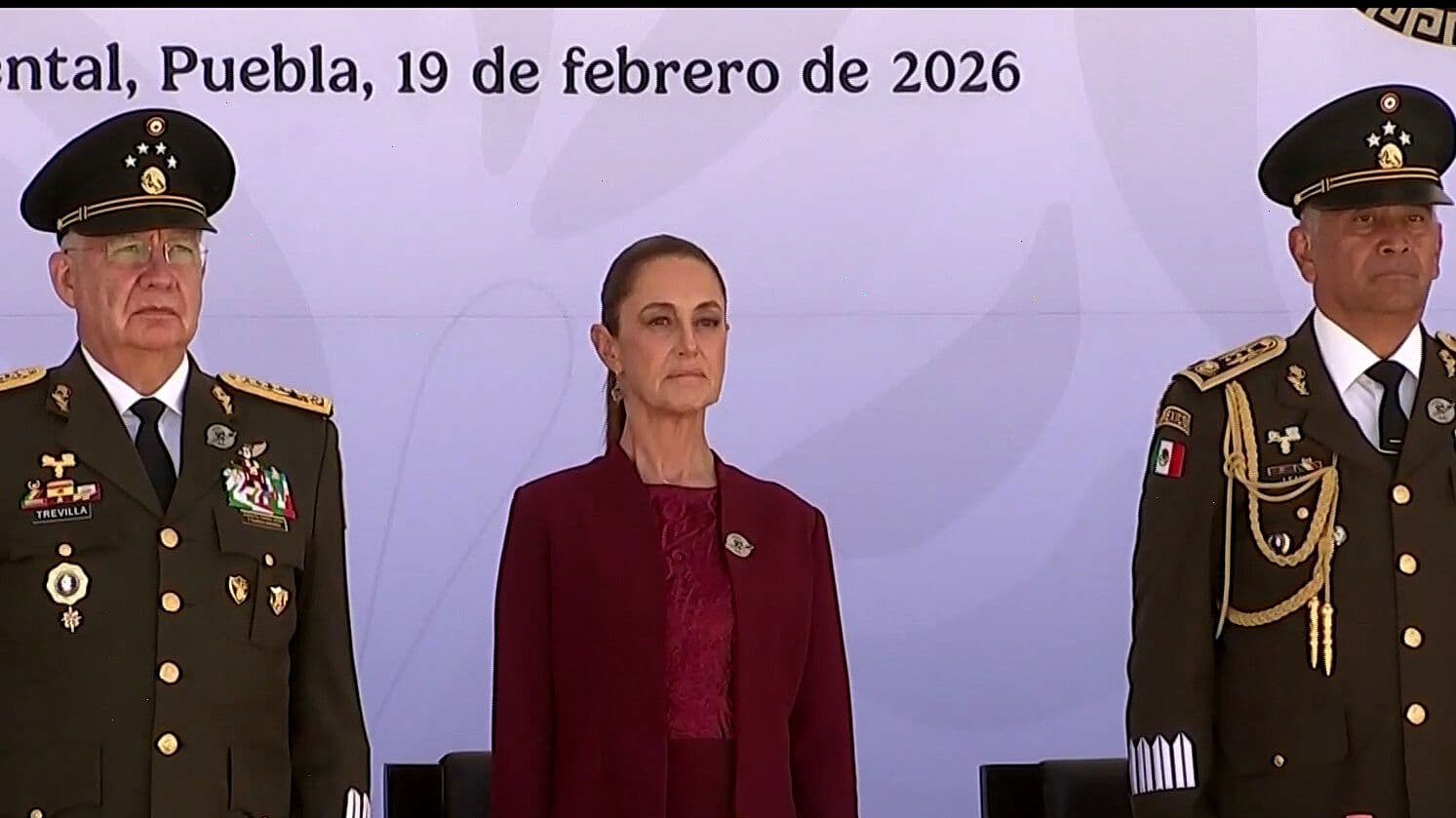 Claudia Sheinbaum Encabeza 113 Aniversario del Día del Ejército Mexicano en Puebla