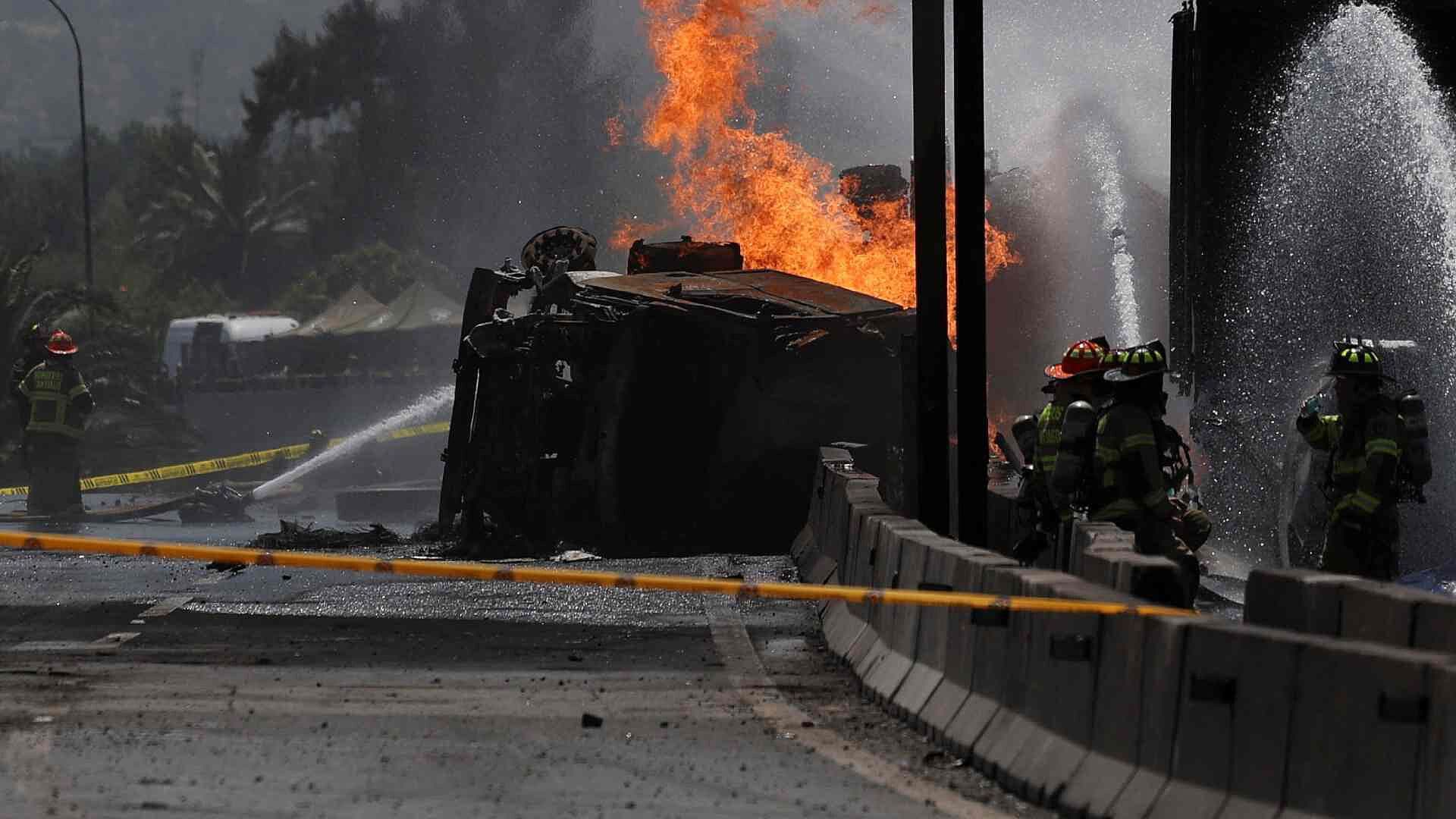 Tragedia en Chile: Fuerte Explosión de Pipa en Santiago Deja al Menos 4 Muertos