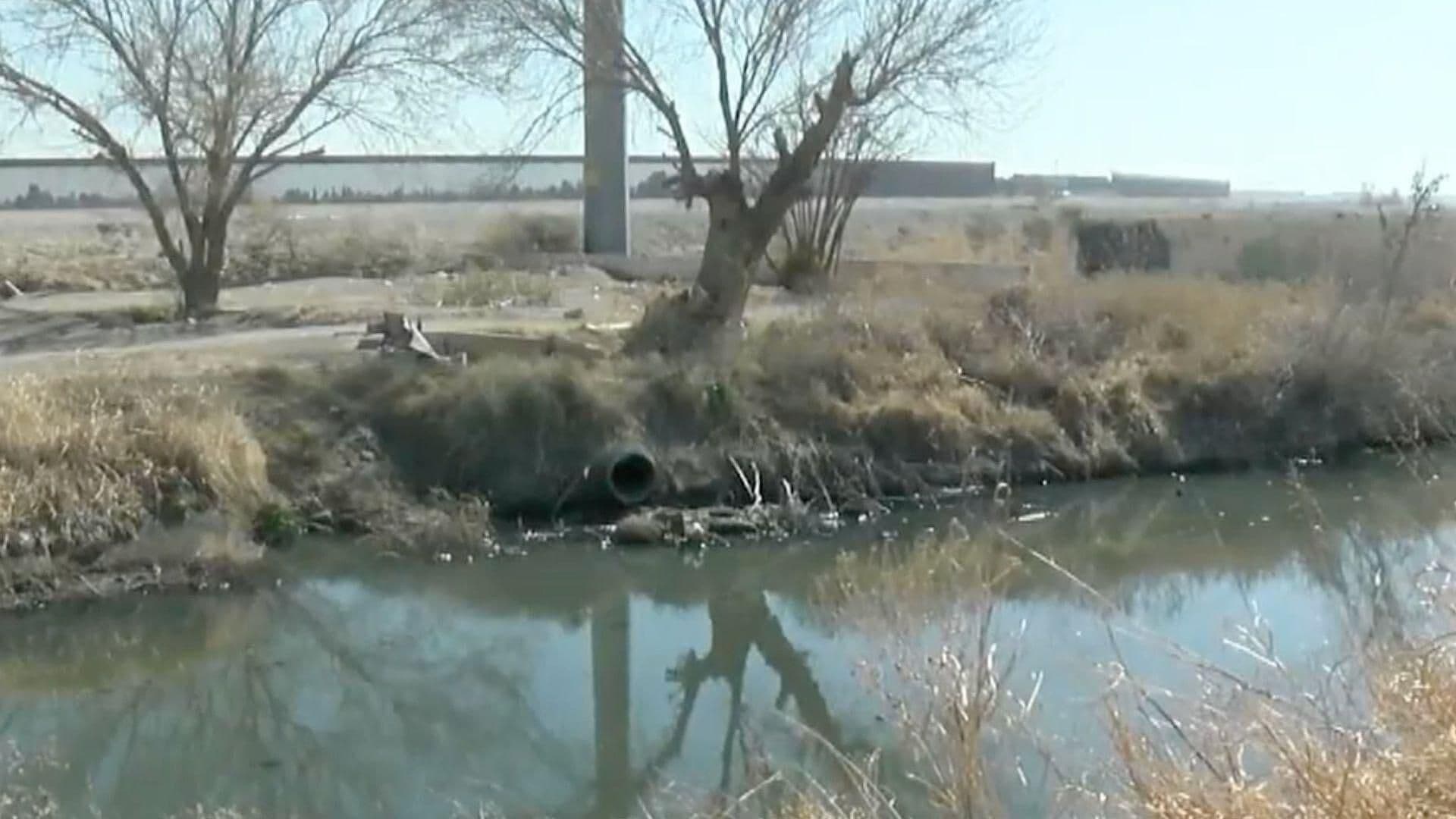 Problemas de Drenaje en Riberas del Bravo Agravan Inundaciones