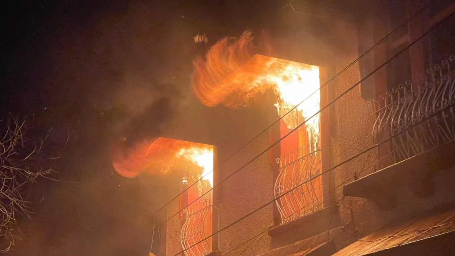 Se Registra Incendio en Presidencia Municipal de Santa Bárbara