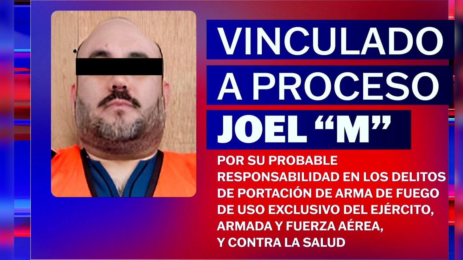 Vinculan a Proceso a Joel "M" por Portación de Arma y Posesión de Drogas en la Narvarte