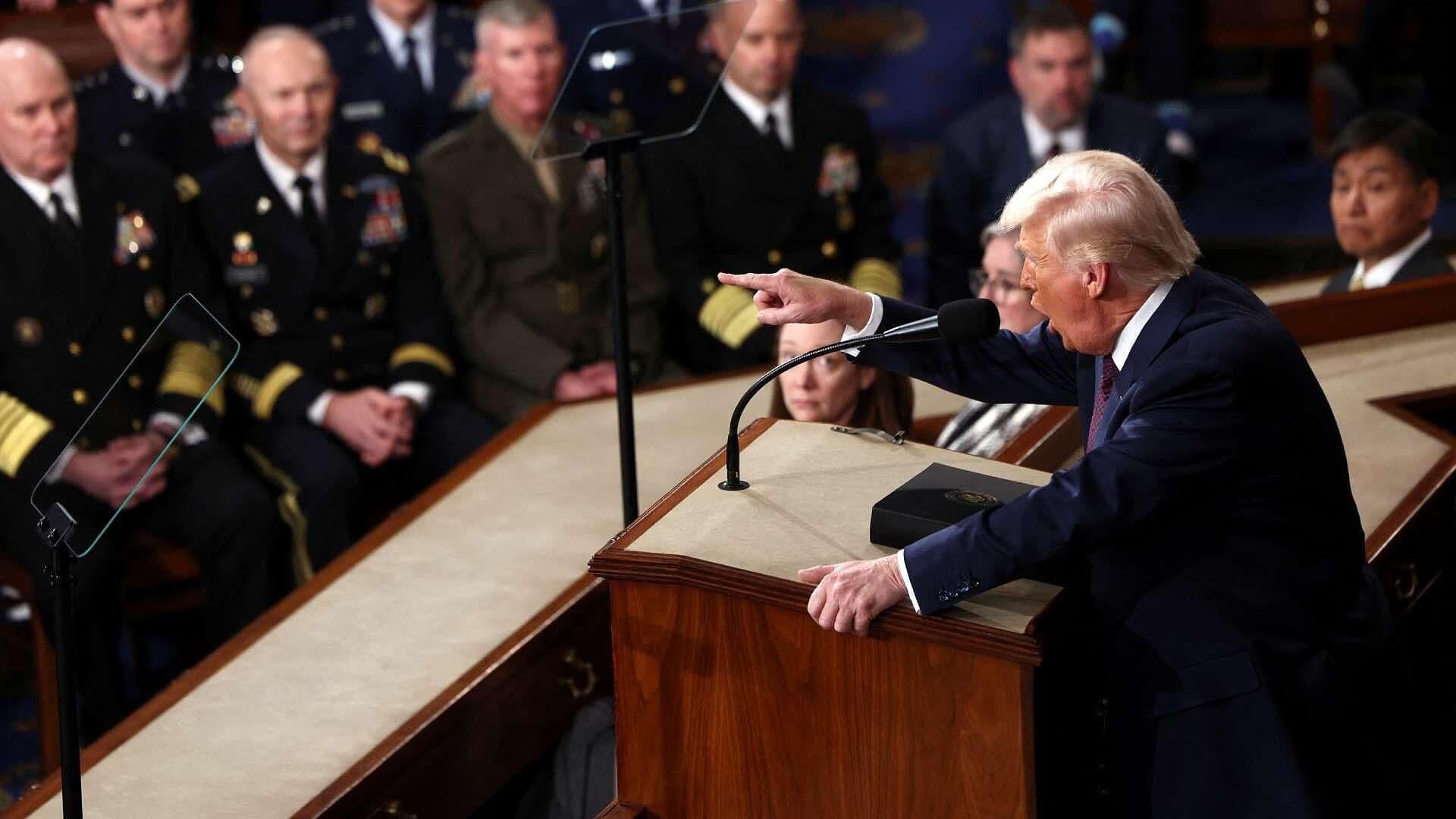 "Es Hora que EUA le Haga la Guerra a los Cárteles": Trump en Discurso en Capitolio