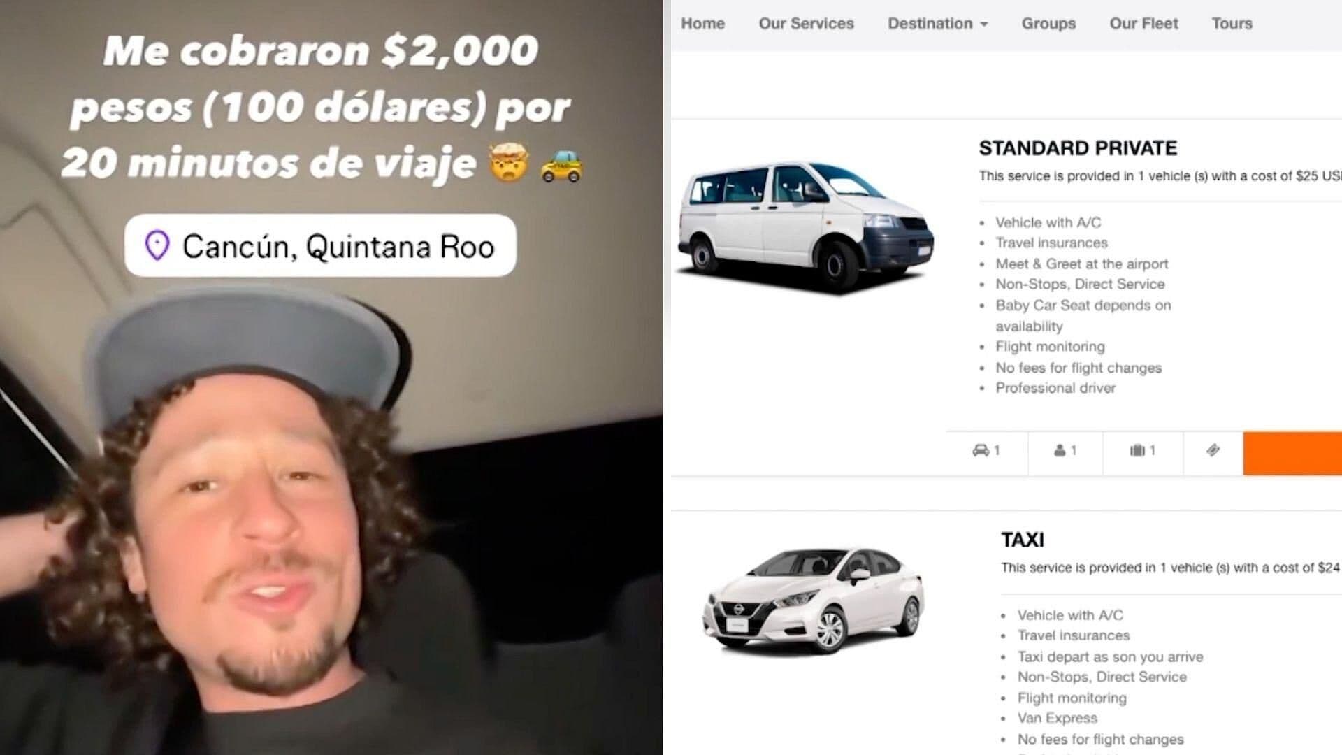 Empresa de Taxis se Deslinda del Cobro Excesivo de Tarifa Tras Polémica de Luisito Comunica