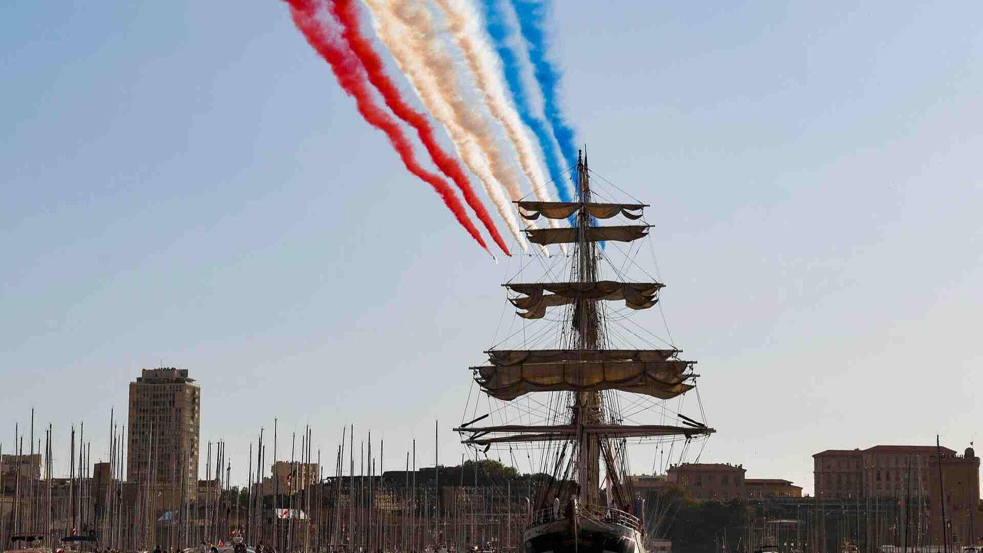 Antorcha Olímpica Llega a Marsella, Francia