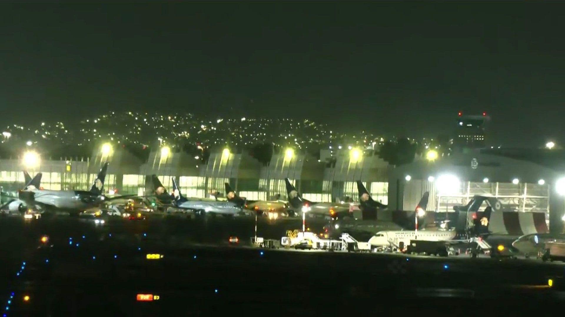 ¡Susto en el Aire! Avión de Ámsterdam Aterriza de Emergencia en CDMX; No Hay Heridos