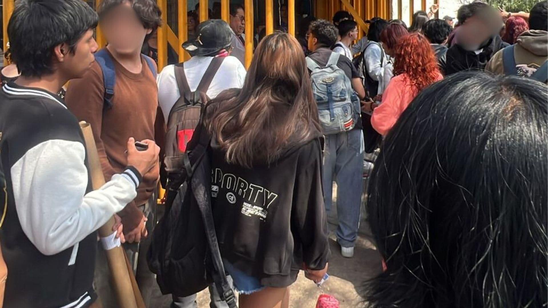 Estudiantes Consiguen Salir del CCH Vallejo tras Llegada de Supuestos Porros