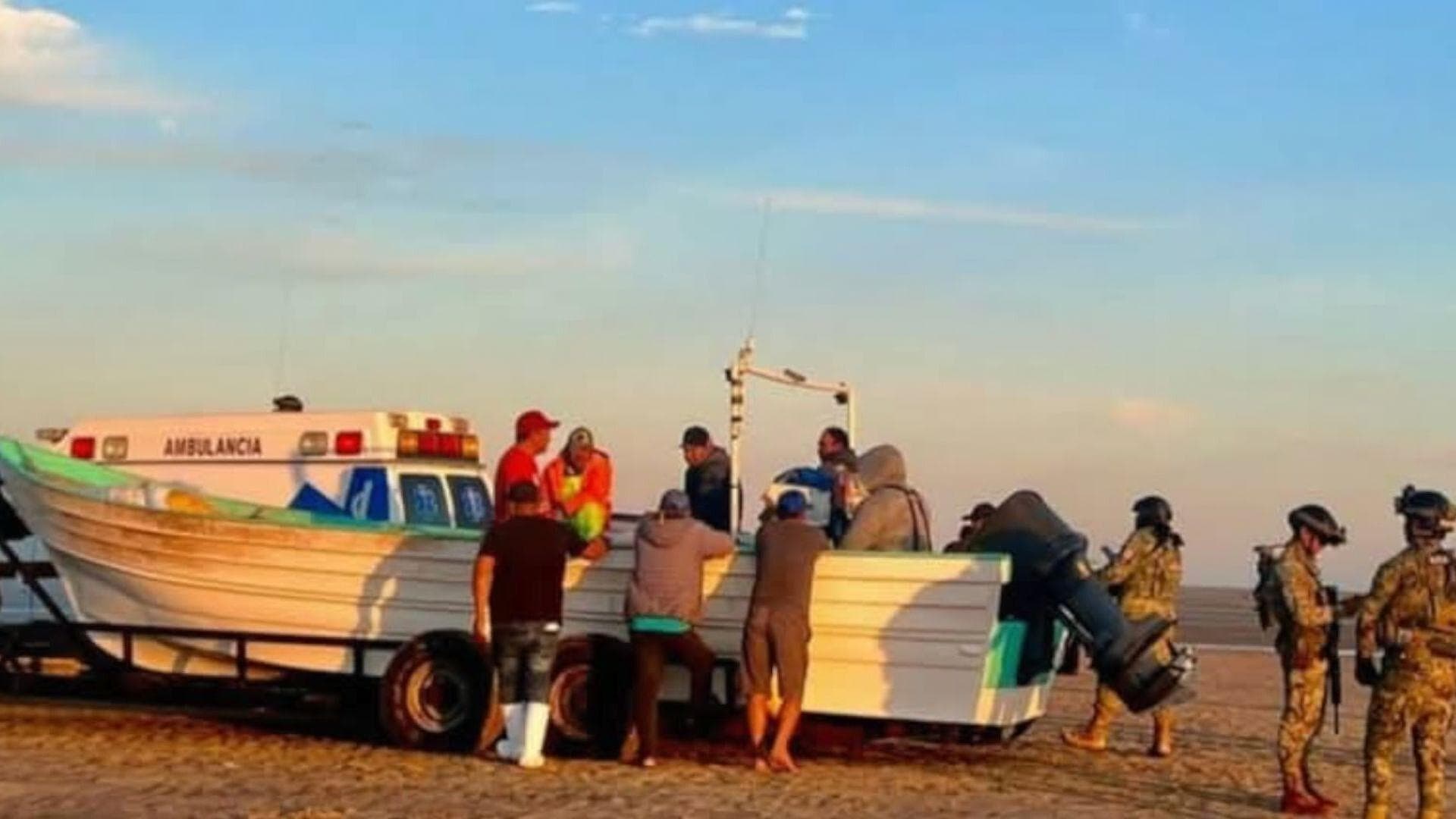 Pescador Muere al Caer de Lancha en Golfo de Santa Clara