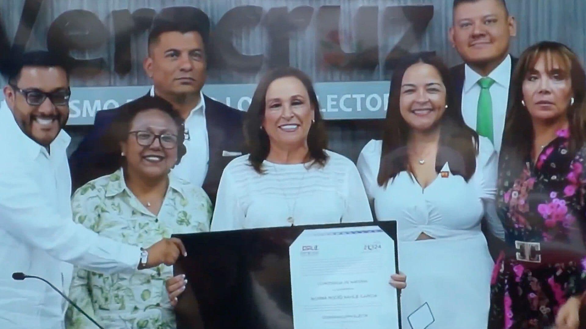 Rocío Nahle Recibe Constancia de Mayoría como Gobernadora Electa de Veracruz