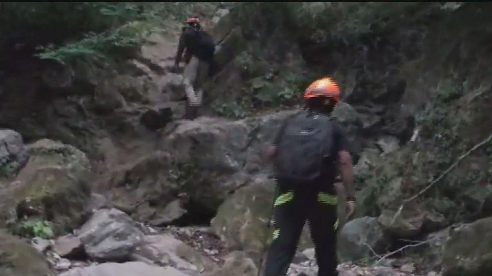 Rescata Protección Civil Guadalupe a Pareja Extraviada en Cascadas de Cerro de la Silla