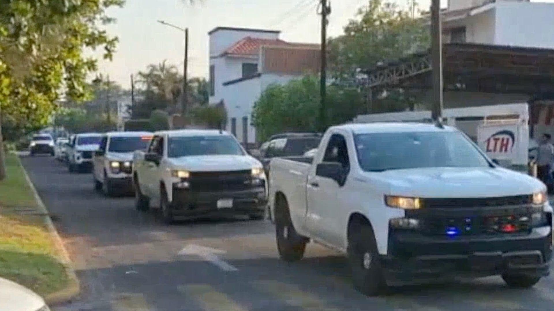 Movilización Policiaca Sorprende a Habitantes del Fraccionamiento Floresta en Veracruz