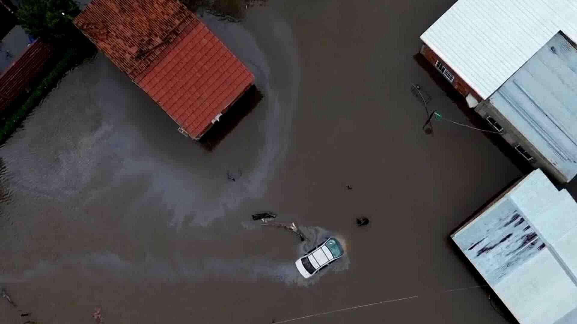 Alerta Roja por Fuertes Lluvias e Inundaciones en Buenos Aires, Argentina