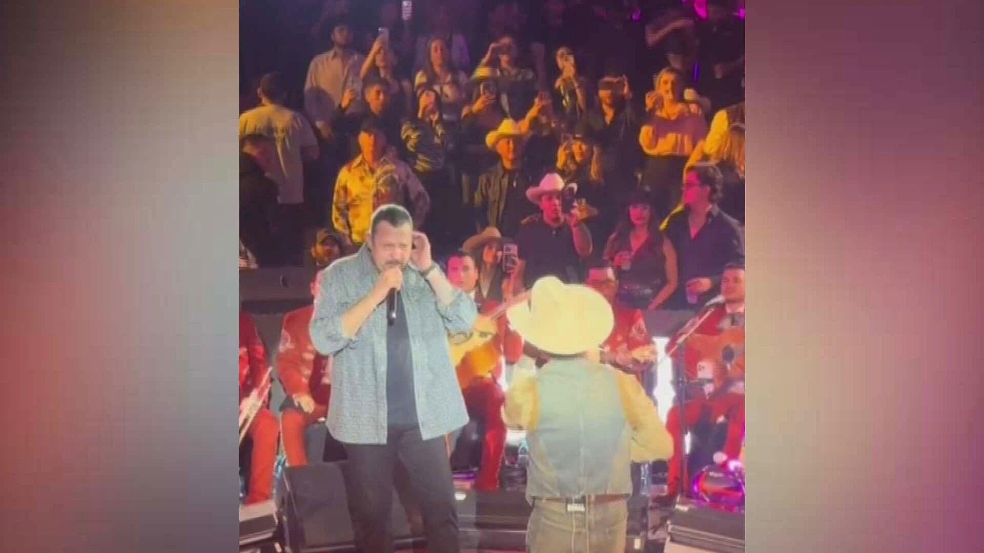 Pepe Aguilar y Christian Nodal Cantan Juntos: Así Fue el Momento