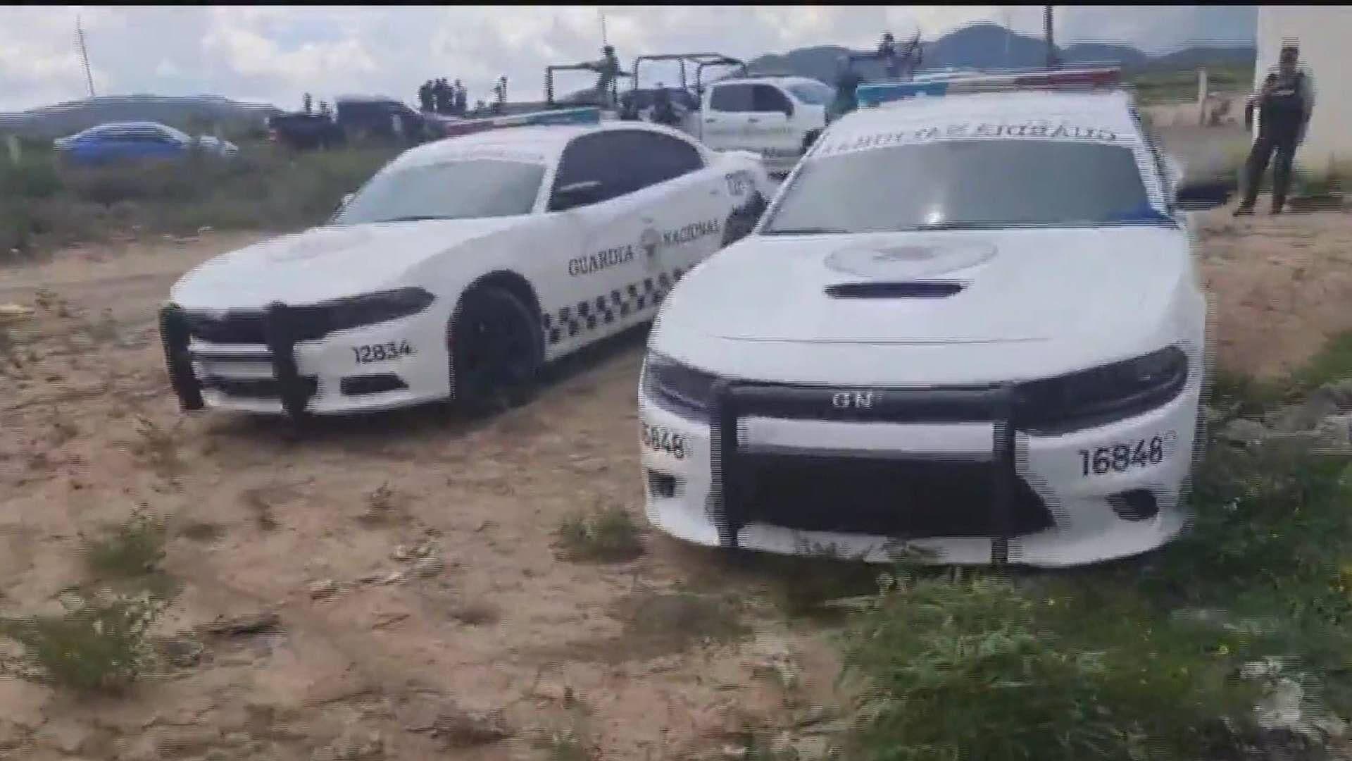 Aseguran Patrullas de Guardia Nacional Clonadas en Limites de Nuevo León y San Luis