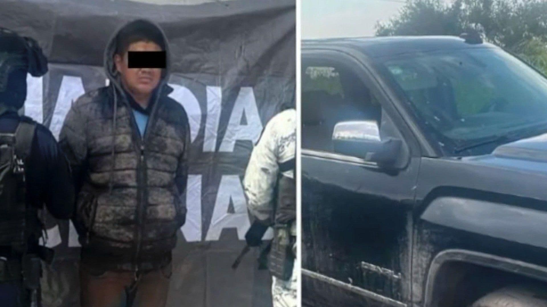Detienen a Hombre con Armas y Camioneta Robada en Apaseo el Grande; Intentó Darse a la Fuga
