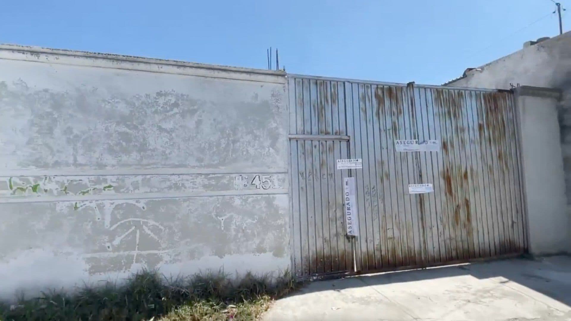 Catean Inmueble Presuntamente Relacionado con la Desaparición Forzada de Personas en Puebla