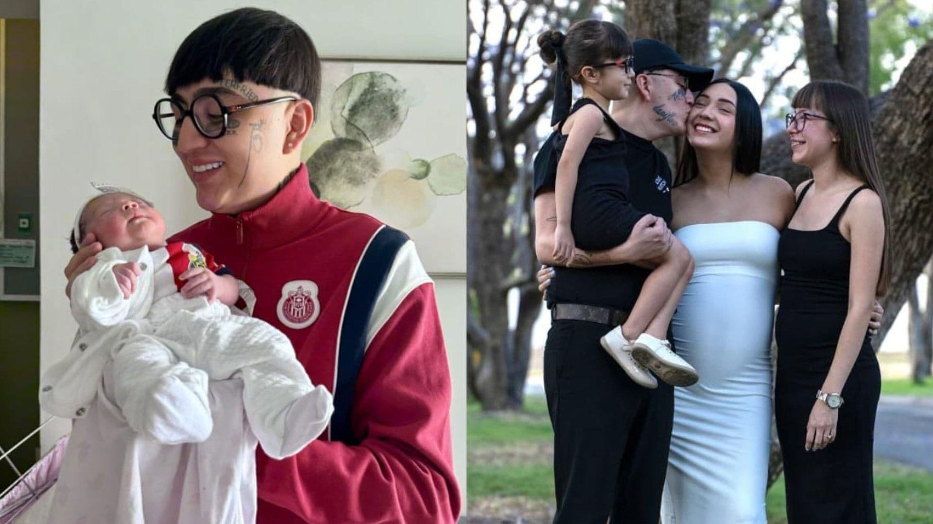 Dani Flow Comparte Fotos del Nacimiento de su Hija Junto a su Novia y Esposa