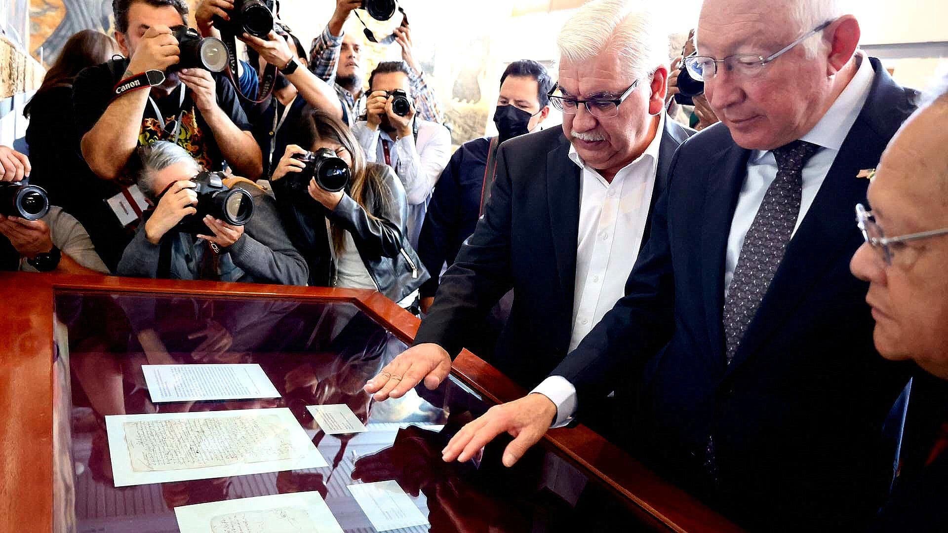 Gobierno de México Recupera Documento de Hernán Cortés