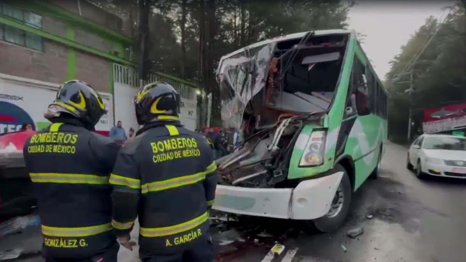 Fuerte Accidente en la Picacho-Ajusco Deja al Menos 15 Lesionados