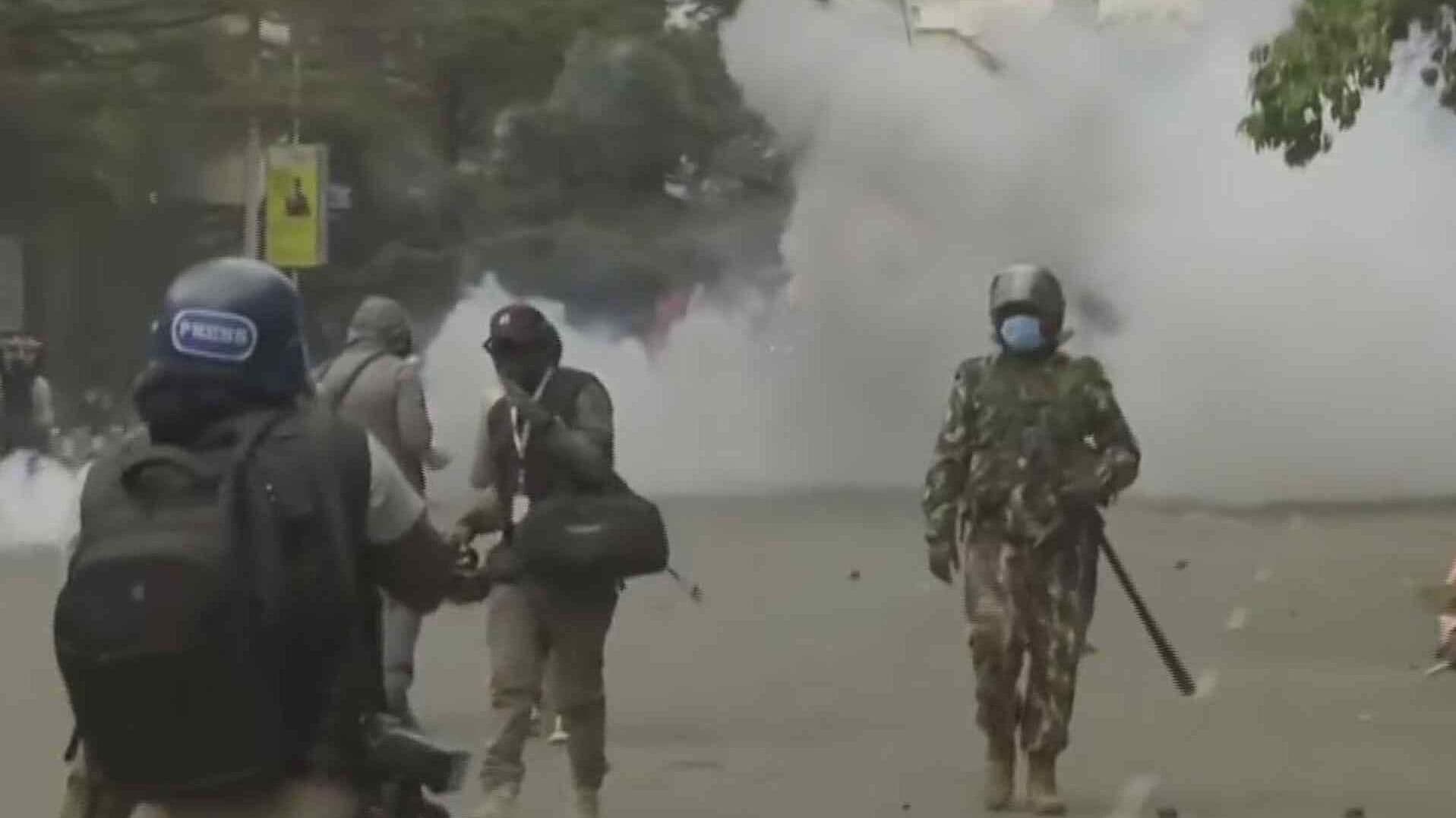 Siguen las Manifestaciones Contra el Gobierno de Kenia