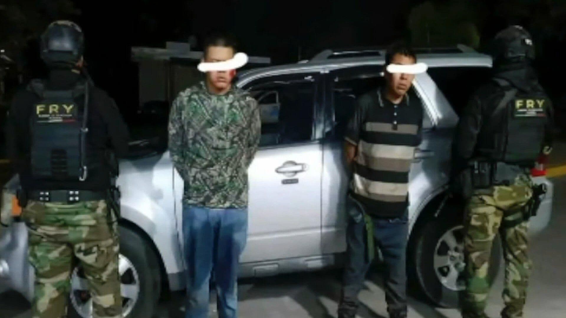 Detienen a Dos Hombres por Presuntamente Privar de la Libertad a una Persona en Yuriria