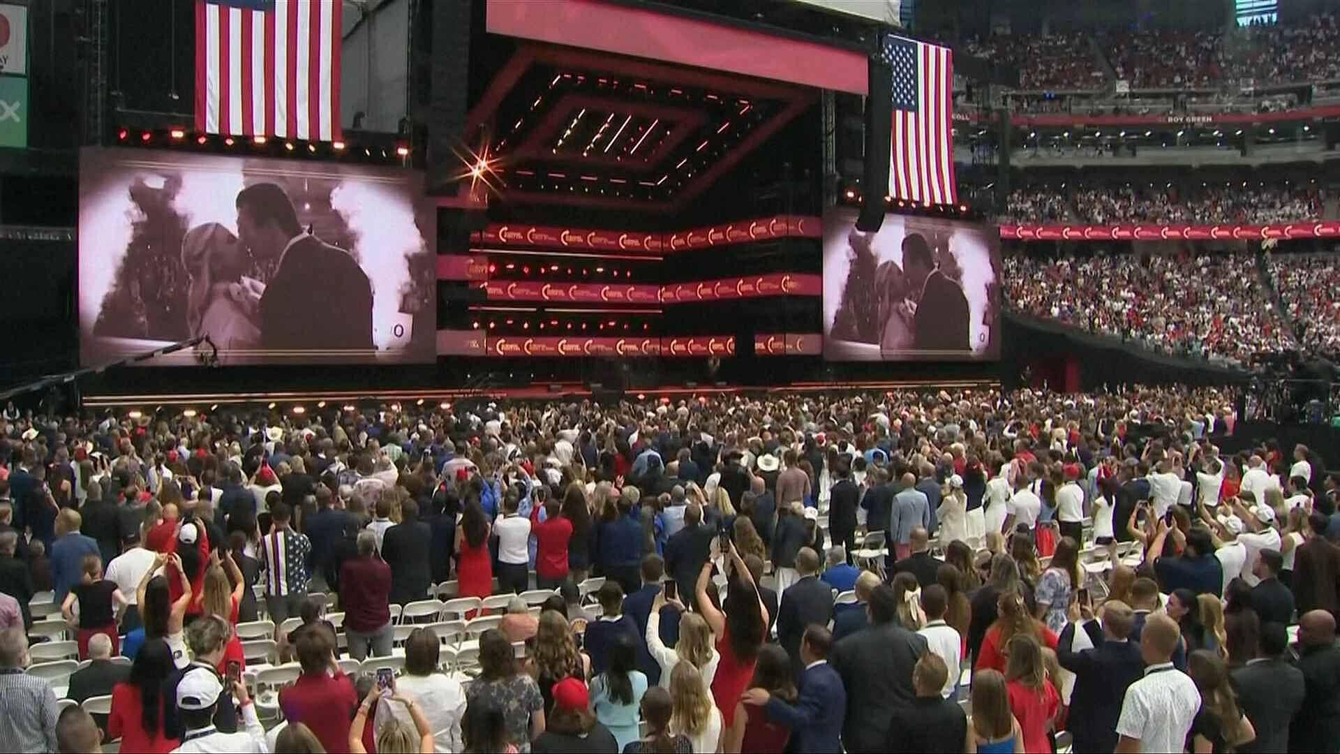 Entre la Política y la Religión, Así Fue el Funeral del Activista Charlie Kirk