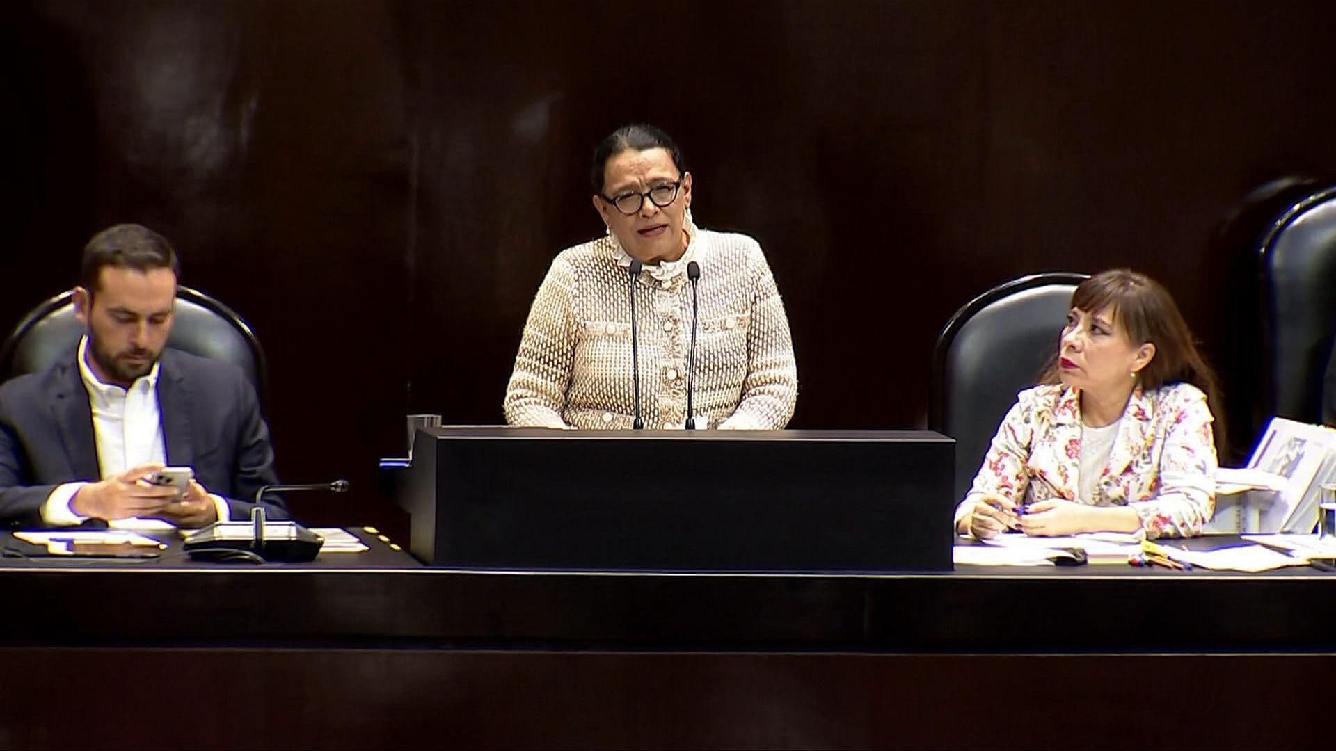 Rosa Icela Rodríguez Asegura a Diputados que Corrupción No Detendrá a la 4T