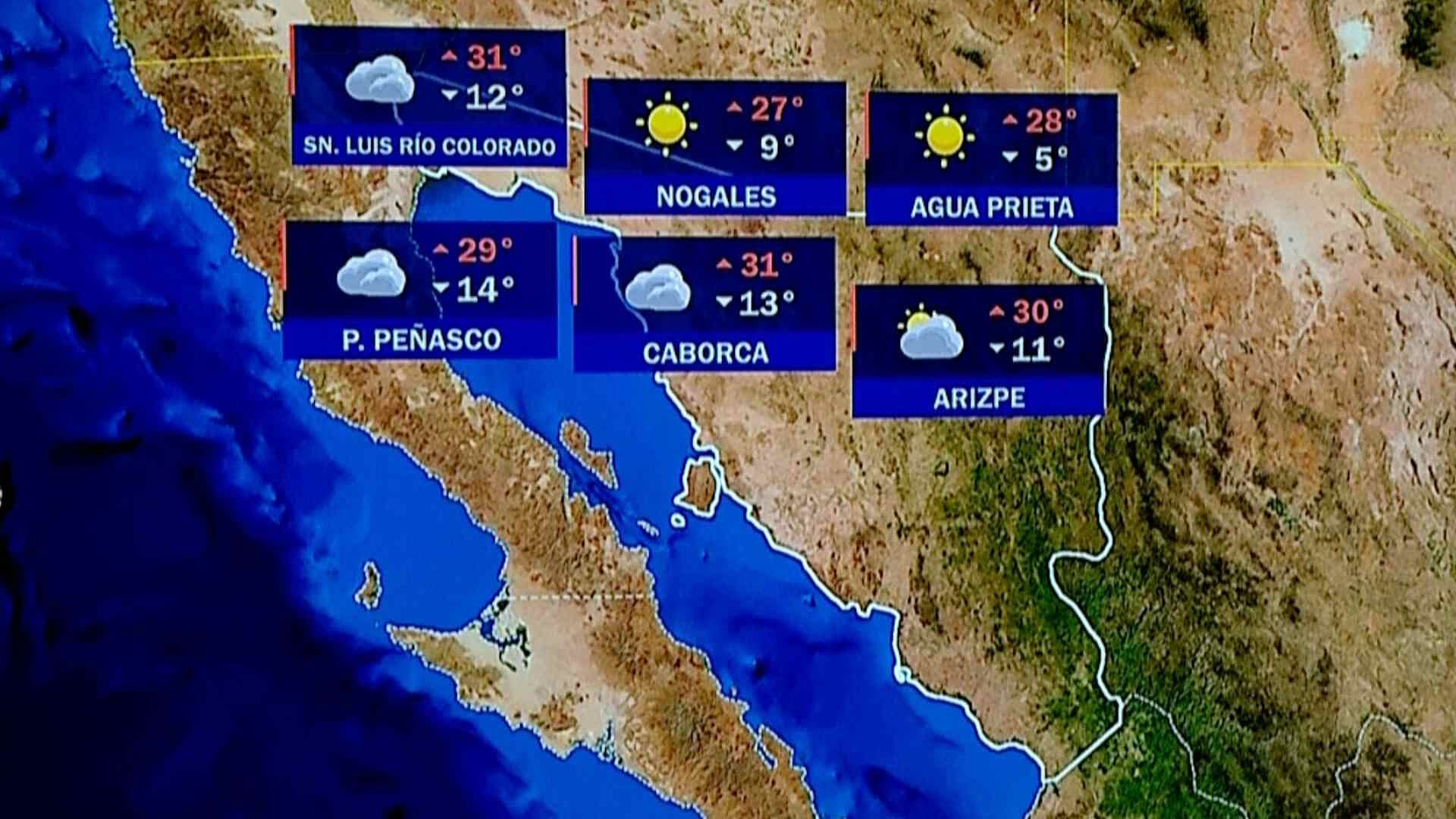 Clima en Sonora: Pronóstico de Hoy Martes 24 de Febrero del 2026