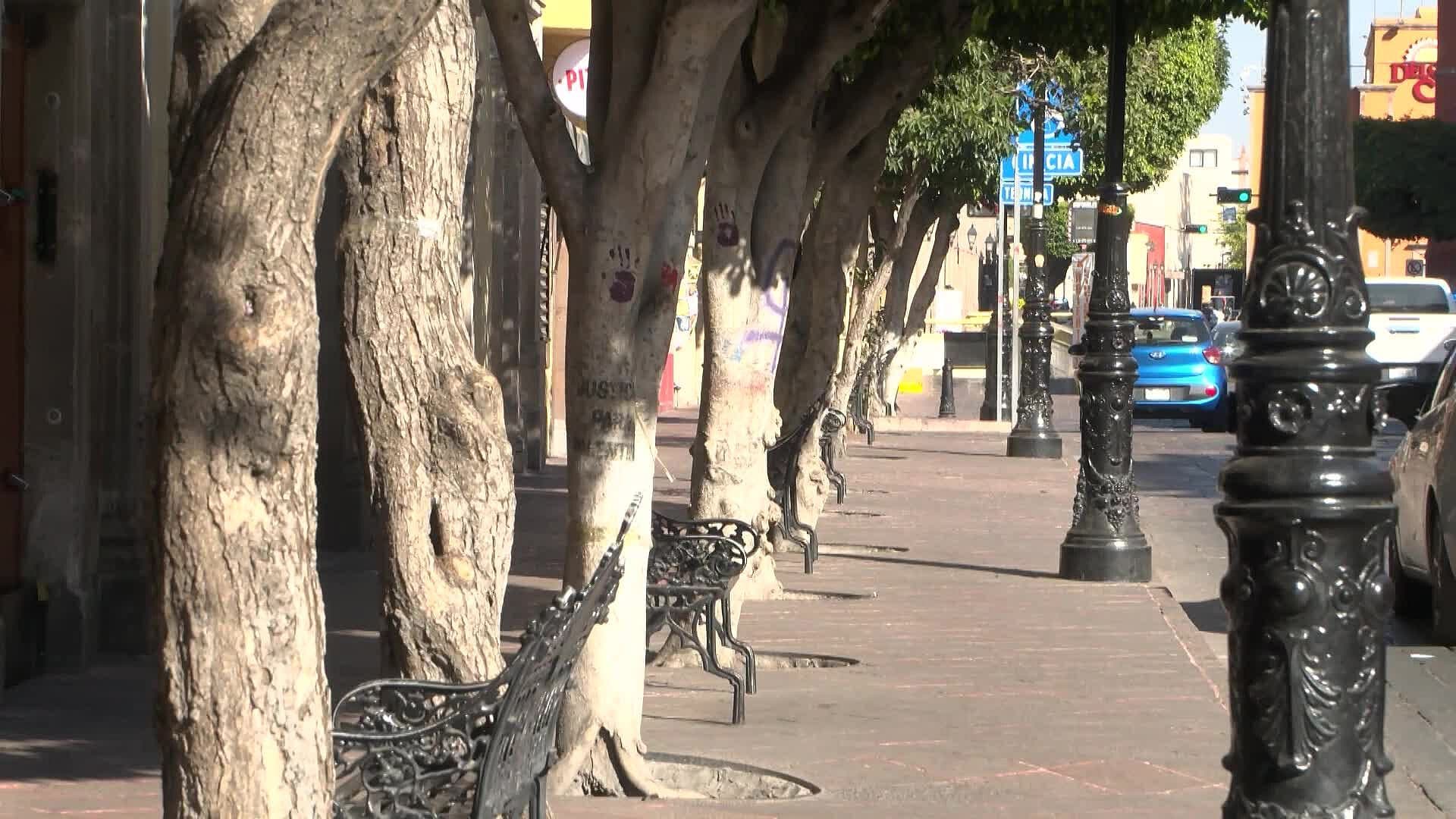 Comercios del Centro Histórico Operan con Normalidad en Querétaro