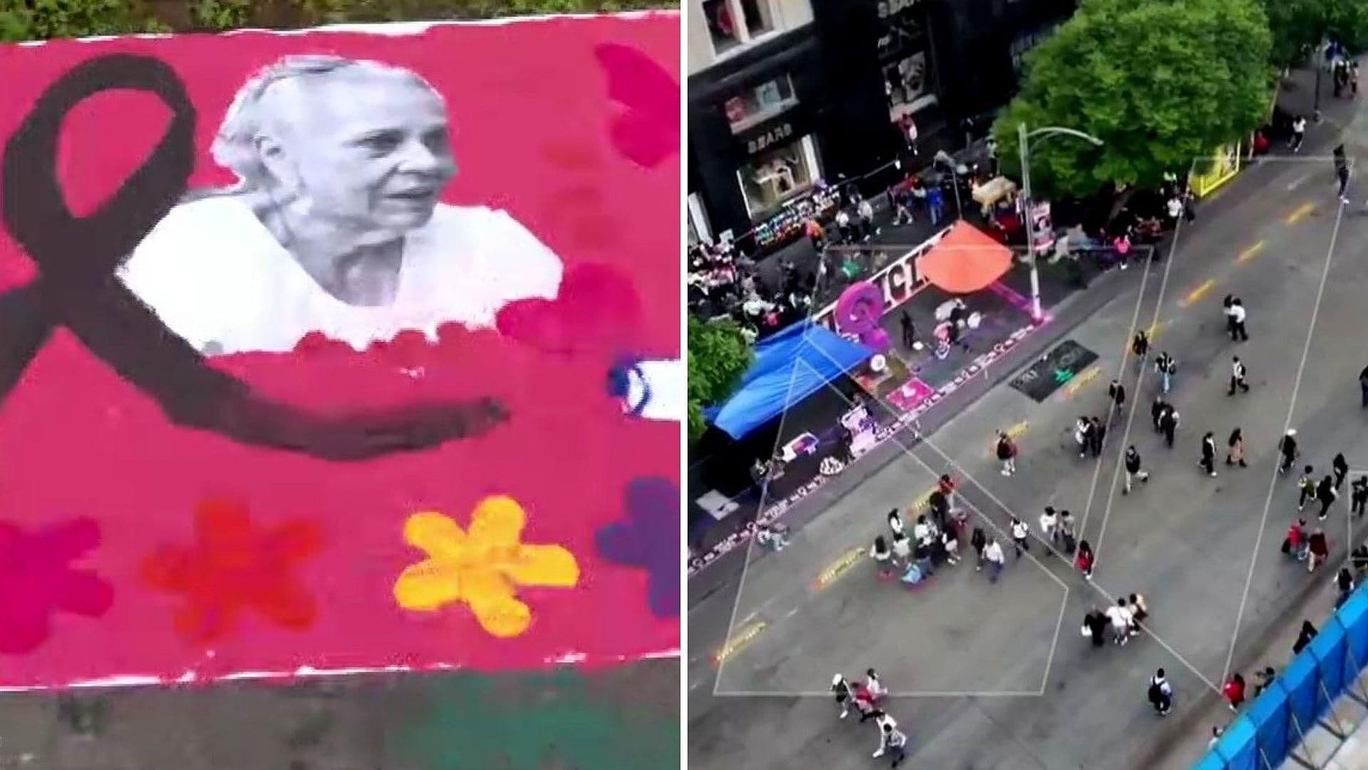 Homenaje a Teresa Ulloa Cierra Temporalmente Calles Cerca de Bellas Artes en CDMX