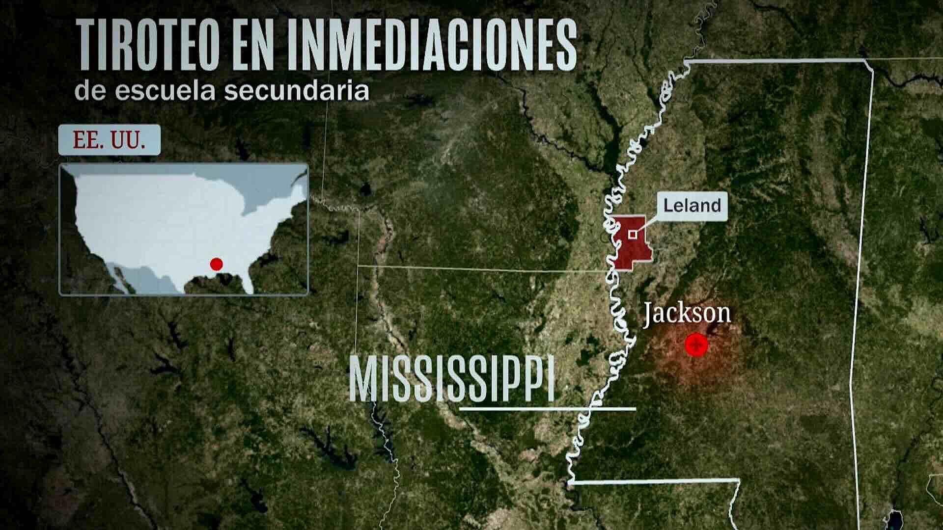 Tiroteo en Escuela Secundaria de Leland, Mississippi Deja 4 Muertos y 4 Heridos