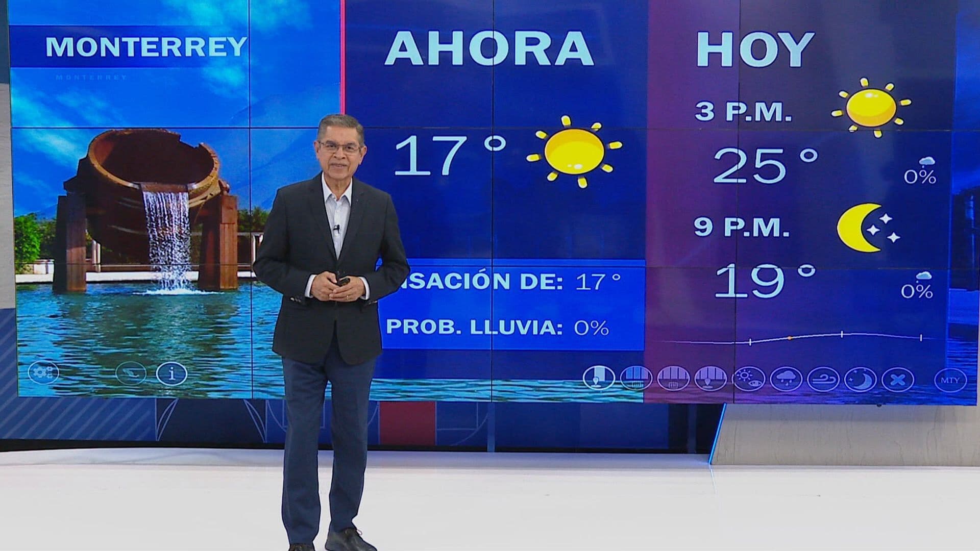 Clima Hoy en Nuevo León: Pronóstico Vespertino del Miércoles 24 de Febrero de 2026