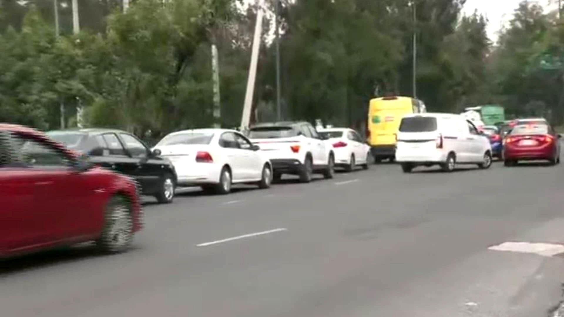 Trabajadores de Salud Retiran Bloqueo de la Carretera Picacho-Ajusco