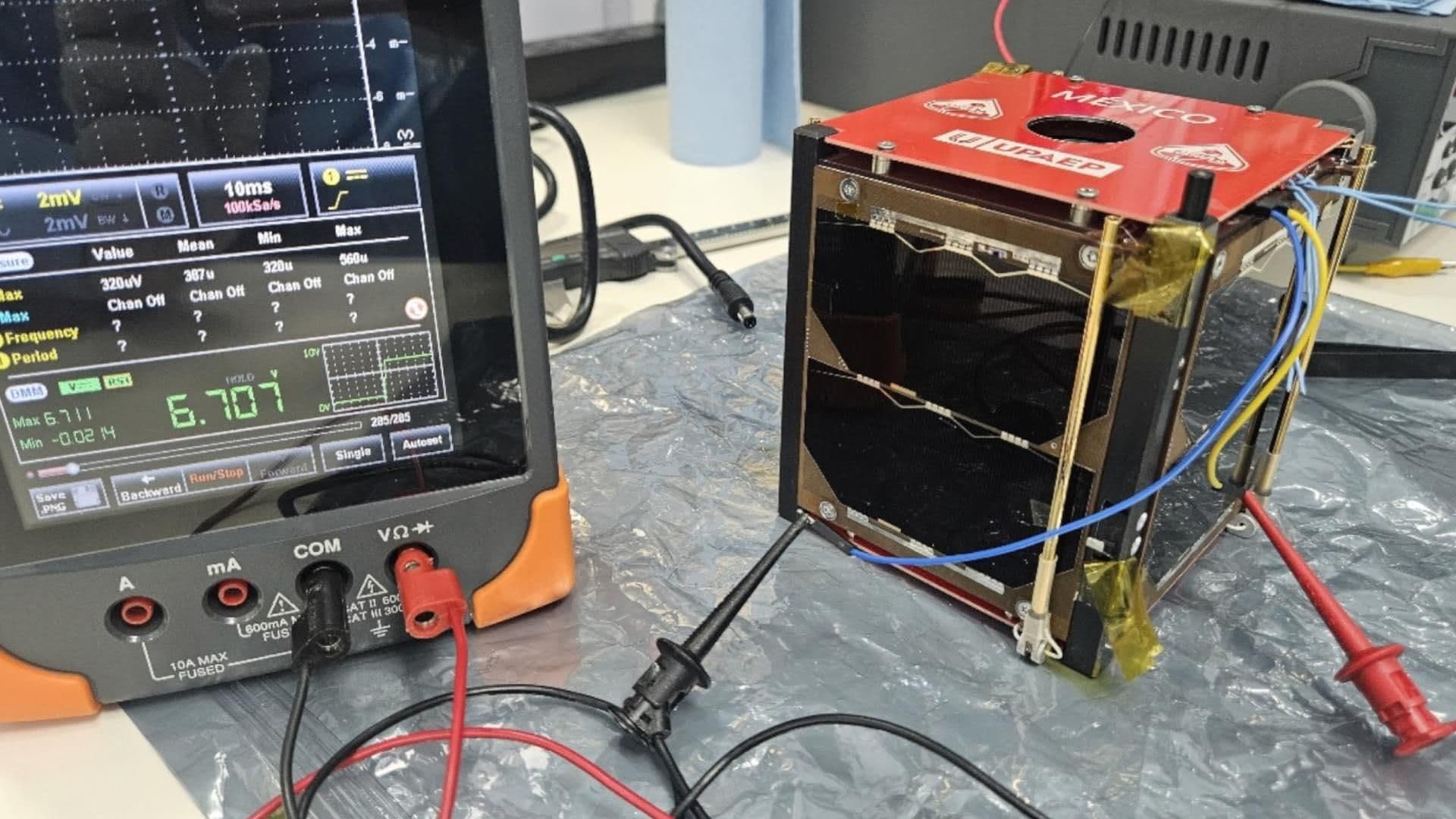 Suspenden Lanzamiento al Espacio del Nanosatélite Poblano GXIBA-1