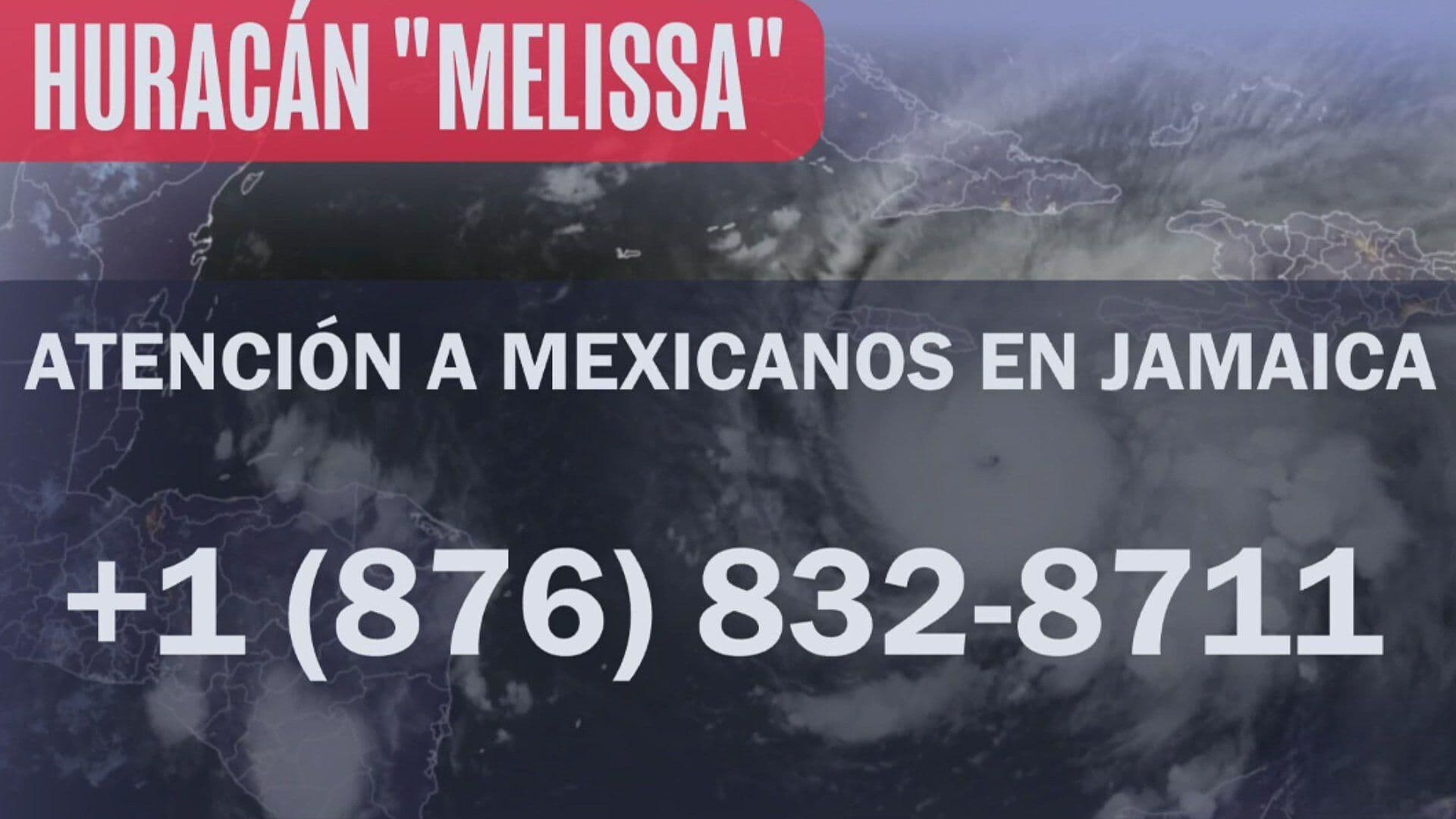 Poderoso Huracán Melissa: Cancillería Alerta a Mexicanos en Jamaica