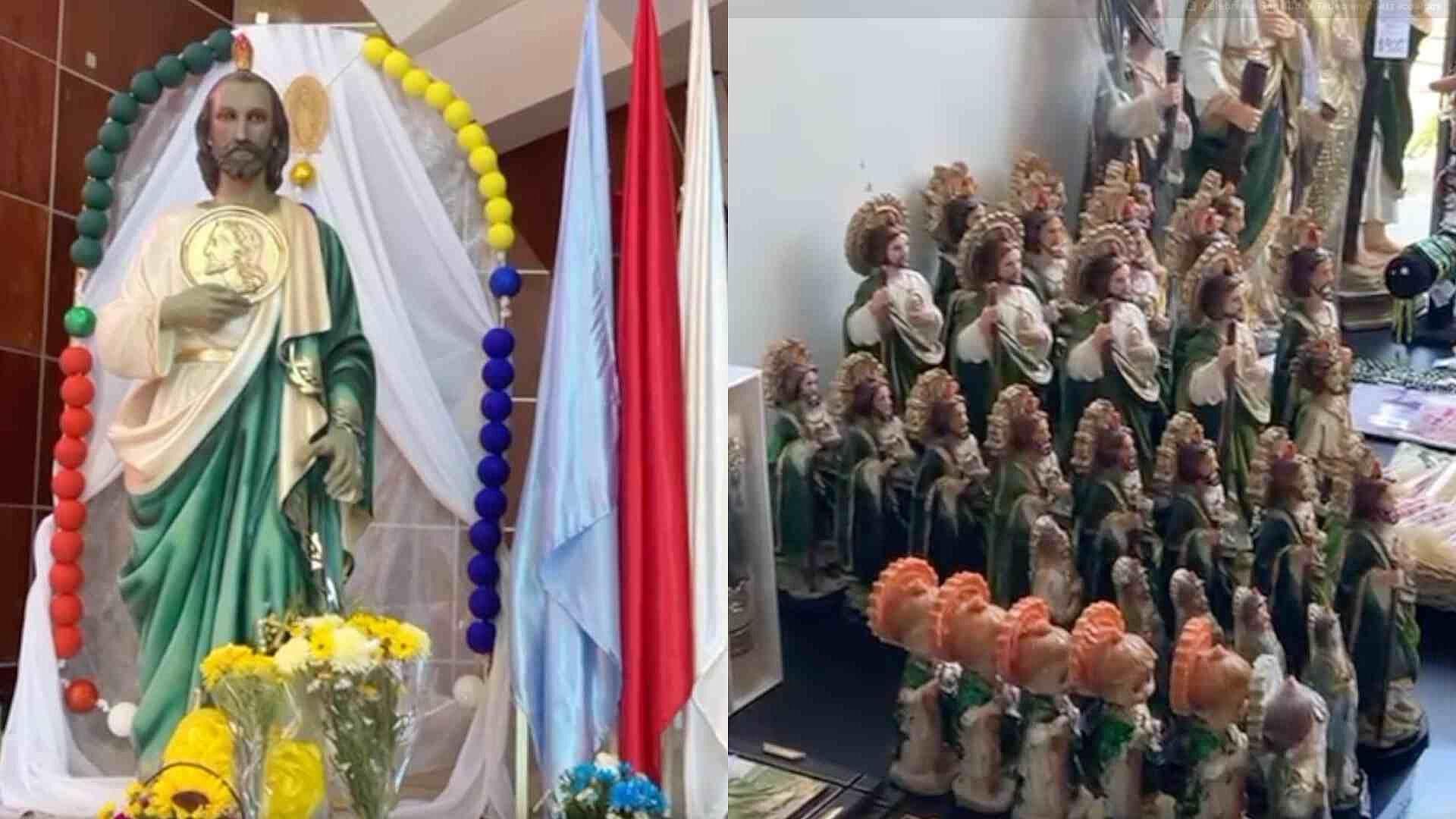 Devotos Celebran a San Judas Tadeo en la Ciudad de Coatzacoalcos, Veracruz