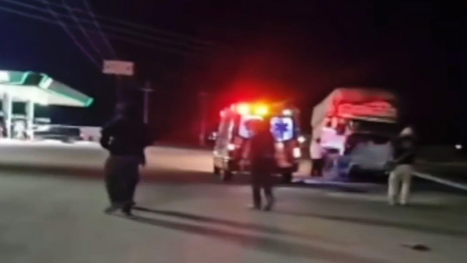 Conductor de Tonton Sufre Accidente al Chocar en la Carretera a Dolores Hidalgo