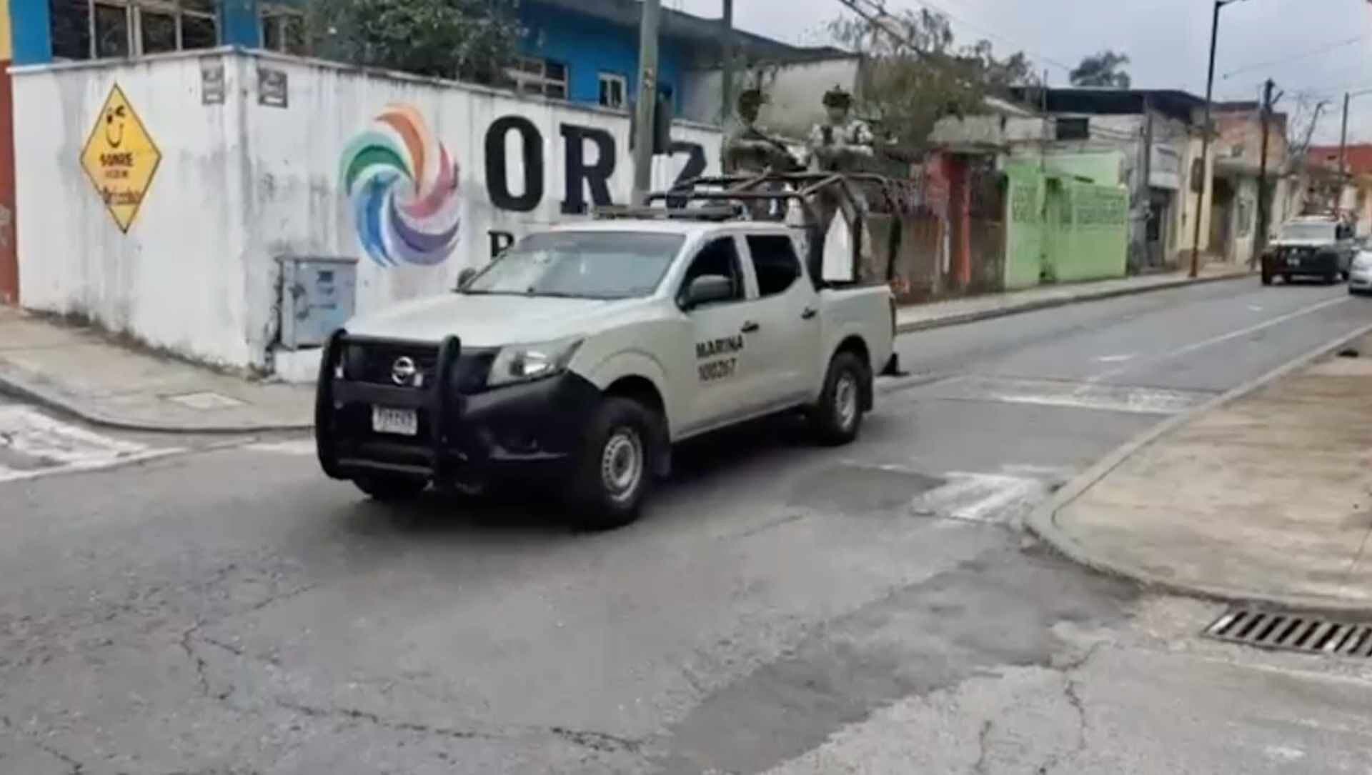 Se Registra Intenso Operativo en Calles de Orizaba, Veracruz