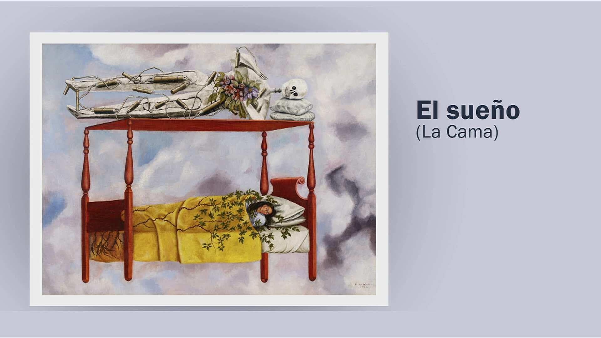 Casa Sotheby"s Subastará en NY, ‘El Sueño’ una de las Obras Maestras de Frida Kahlo