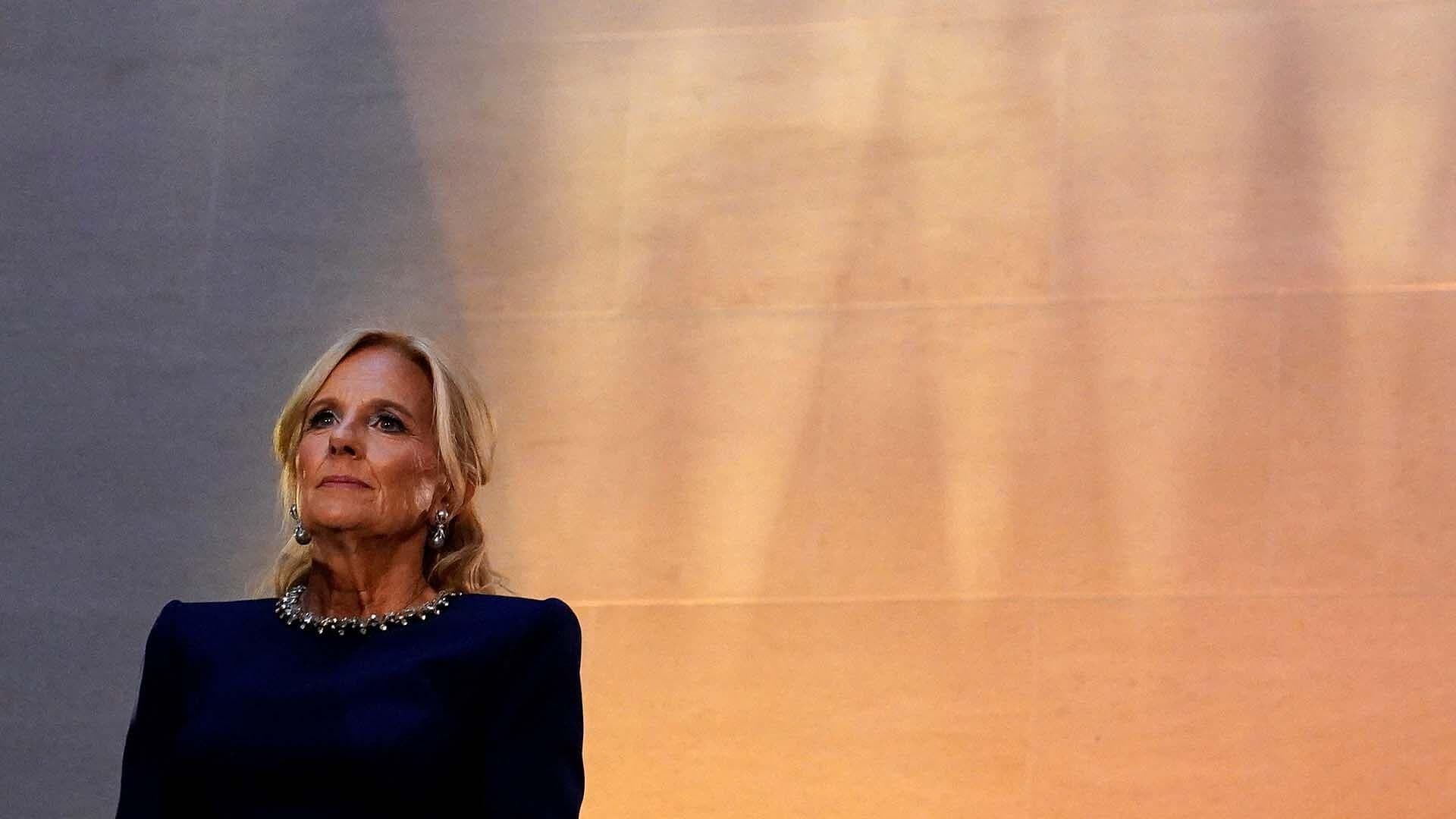 Jill Biden Arriba a Hotel en CDMX