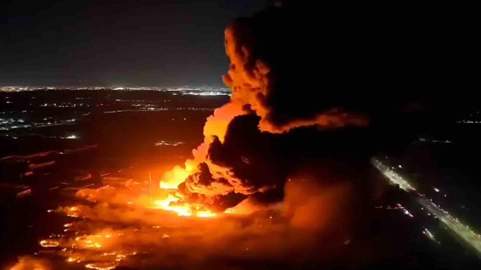 Explosión e Incendio en Planta Química Provoca Heridos y Daños en Ezeiza, Argentina