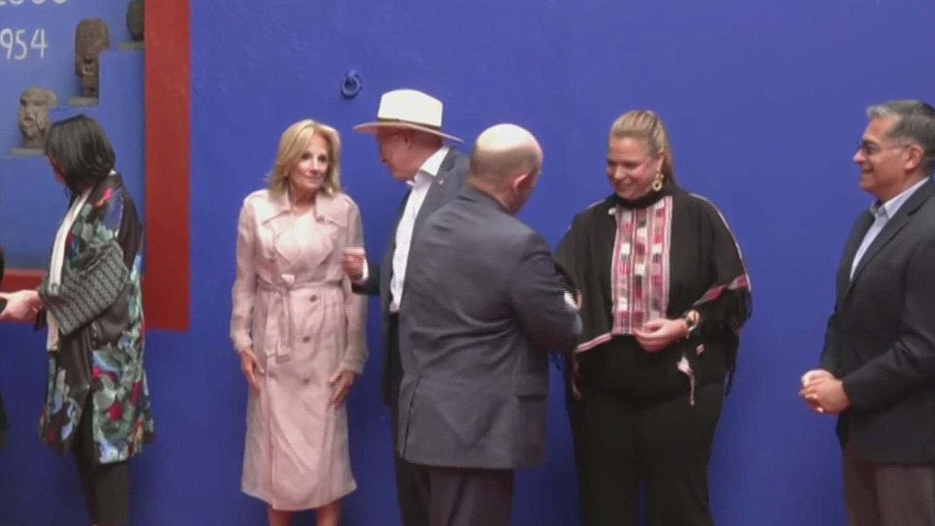 Jill Biden Visita el Museo de Frida Kahlo, en Coyoacán
