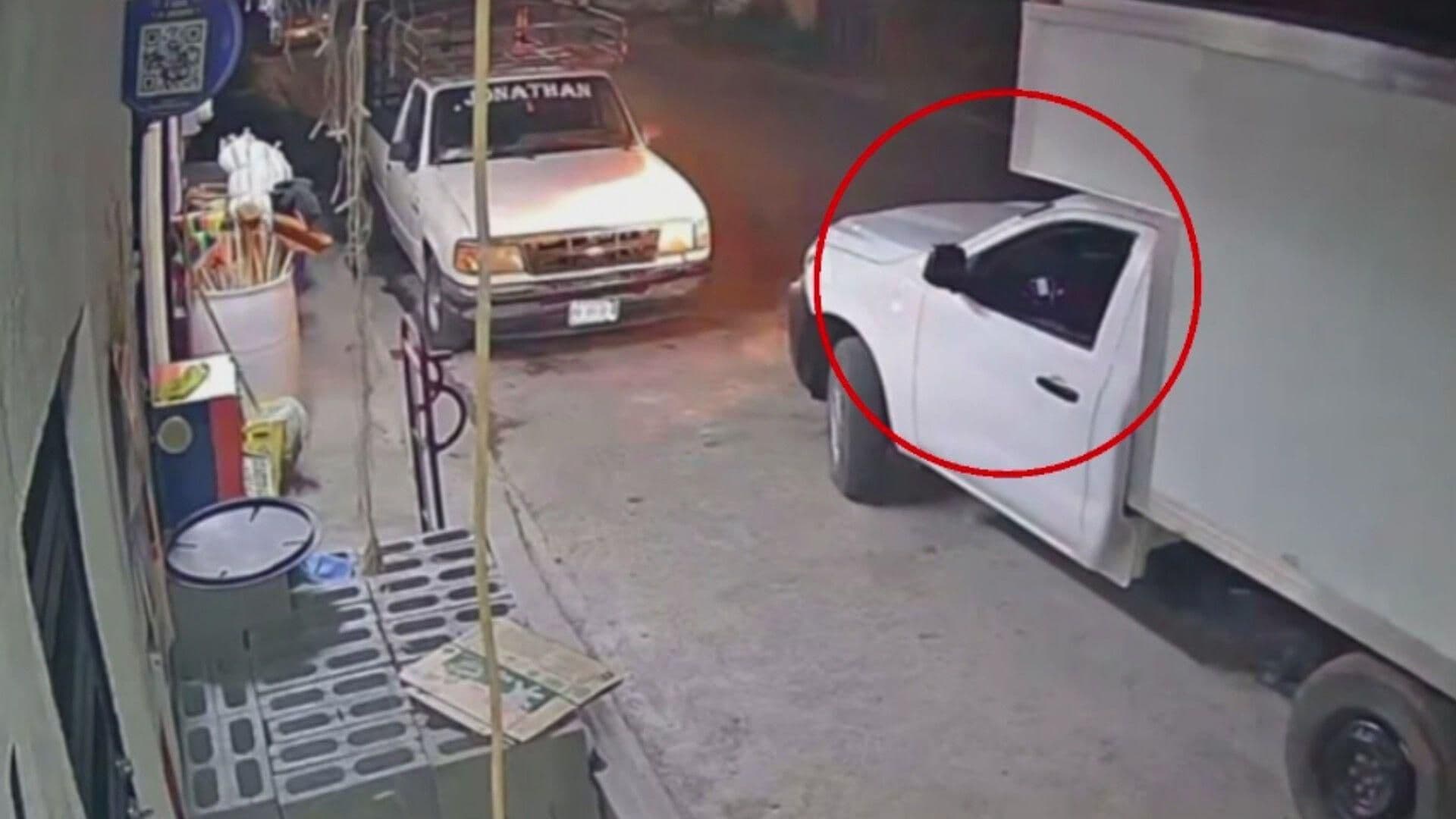 Detienen a Hombre por Robar Camioneta en Salinas Victoria, Nuevo León; Dejaron las Llaves Dentro